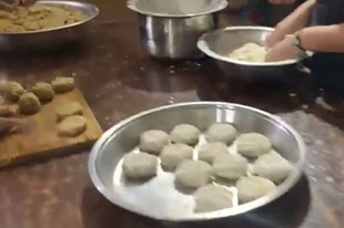 Burger making